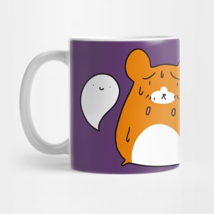 Ghosts and Scared Hamster Mug